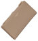 David Jones - Portefeuille Compagnon Femme Simili Cuir - Porte-Cartes Long Porte-Monnaie Cuir synthétique PU - Poche à Billets et Pièces - Marron Taupe