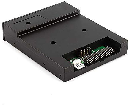 Cuifati Unità Floppy USB, Lettore Floppy Disk FDD Esterno Portatile da 3,5 Pollici da 1,44 MB per PC, Laptop e Desktop, PC Laptop Plug and Play Senza Driver Aggiuntivi - Nero
