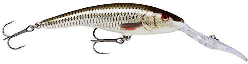 Rapala Unisex – vuxen djupsvans dansare 11 fiske lure silver blixt