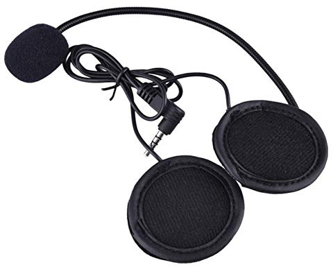 QSPORTPEAK Microfono Cuffia per V6 / V4 Moto Casco Bluetooth interfono Intercom