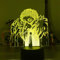 Anime My Hero Academia Tokoyami Fumikag Colorful 3D Led Illusion Lamp RGB Night Light Home Decoration Child Christmas birthday Gift-16 Farbe mit Fernbedienung