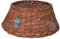 KOTARBAU® Weihnachtsbaum Rock aus Weide Ø 60 cm Weihnachtsbaumkorb Weihnachtsbaumständer Hülle Deko Tannenbaumständer Standfuß Dunkel Braun Christbaumständer aus Rattan Natur