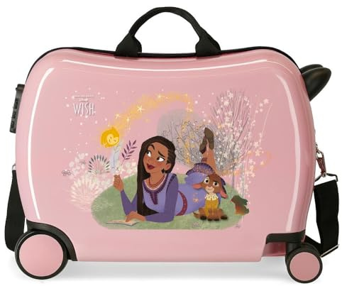 Disney Joumma Make a Wish Valise, Rose, Valise pour Enfant