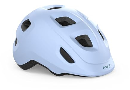 MET Hooray Kids Cycling Helmet, Lilac Matt, Size 52-55cm