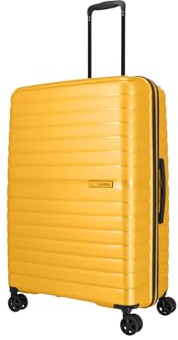 Travelite 4-Rad Hartschalenkoffer groß 100 Liter, Gepäck Serie TRIENT: Hartschalen Trolley mit TSA Kombinationsschloss, 76 cm