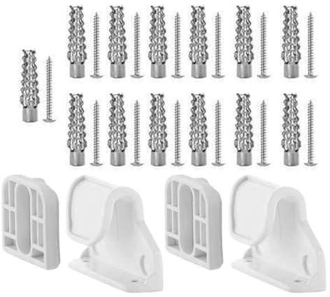 Extra Wide Toddler Gate Replacement Parts | Pet Gate Full Set Wall Mounting Hardware | Cat Gate Replacement Set for Toddler Door, Pet Gate