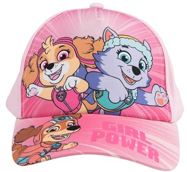 Paw Patrol keps för flickor – Girl Power barn keps basebollkeps justerbar rosa, ROSA, one size