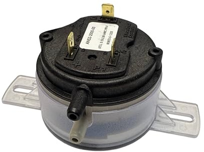 Fyizo FYZ-15-SW12 - ANS2 Adjustable Universal Pressure Switch, 0.15” to 2.0” WC, Cleveland Controls Design, Universal Adjustable Replacement Draft/Pressure Switch for HVAC and Appliance Applications