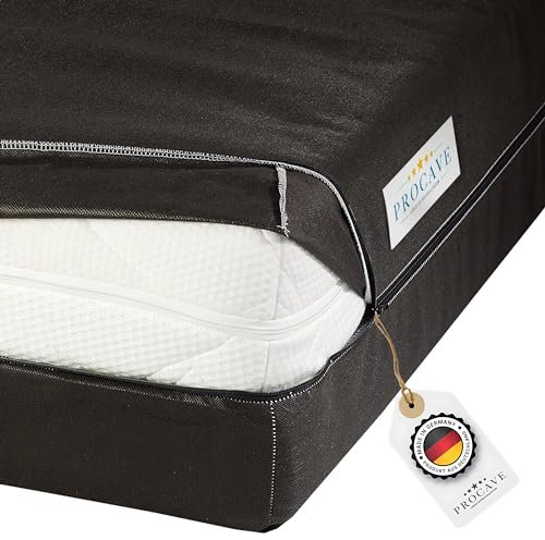 PROCAVE Aufbewahrungstasche für Kindermatratzen 60 x 120 x 14 cm Schwarz