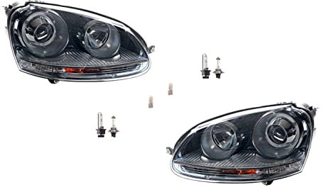 Johns, passend für VW Golf Scheinwerfer V 1K/5M 10/03-05/09 Xenon Leuchtmit. Set li&re