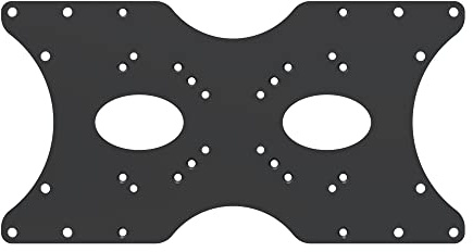 conecto VESA-adapter, adapterplatta, universellt lämplig, VESA 50 x 50 till 400 x 200, 1 del, svart
