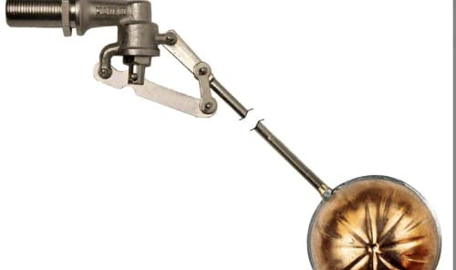 Galleggiante + sfera in rame per vaso espansione termocamino camino pellet 3/8