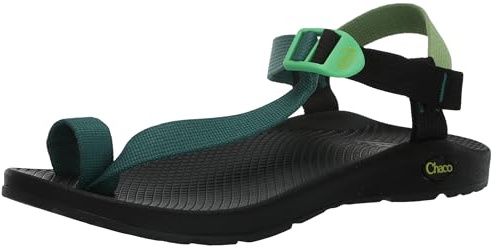 Chaco Women's Outdoor Sandal, Mixed Greens-2024 New, 10