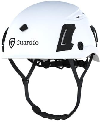 EN 397 Industriehelm/Kletterhelm Guardio Armet, mit MIPS und twICEme (Weiß)