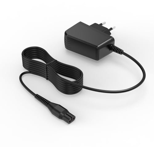 5,5V Ladegerät Passend für Kärcher-Fenstersauger, Kompatibel mit WV2 WV5 WV45 WV52 WV75 WV Classic WV Easy KV4 KWI1, Ersatz Netzteil Ladekabel für Fensterreiniger