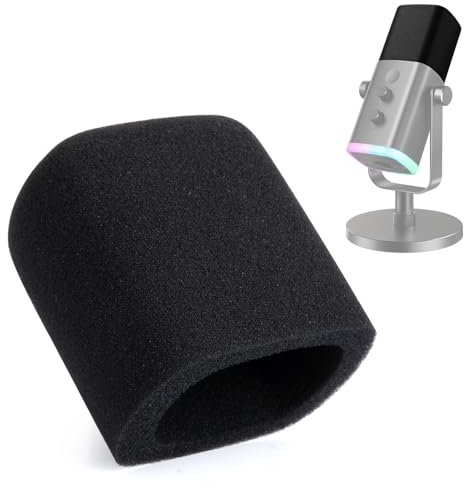 Popschutz für AM8 - Microphone Schaumstoff Windschutz Pop Filter Kompatibel mit Fifine AM8 Mikrofon Schallschutz Unterdrückt S- und T-Laute, Staub und Speichel Schützen von YOUSHARES
