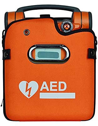 Sac de rangement portable d'urgence pour défibrillateur AED avec bretelles réglables pour un accès rapide et sécurisé