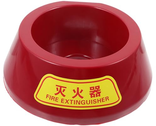 DIYEAH Base De Extintor De Incendios De Plástico, Soporte Práctico Para Extintores De Polvo De 3 a 5 Kg, Soporte Estable Para Suelo, Uso Seguridad e Incendios,