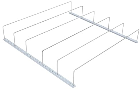 DECORNIJIA Estante Portabotellas para Refrigerador 40X40 CM Dispensador de Latas para Frigorífico Organizador Anticaídas para Bebidas Almacenamiento Seguro y Adaptable para Congeladores