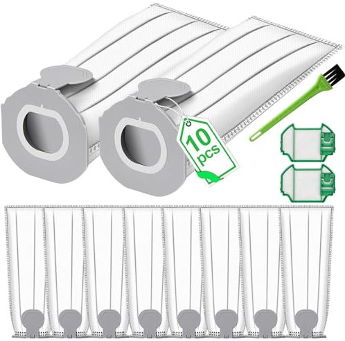 10 Stück FP7 Staubsaugerbeutel für Vorwerk, Staubsaugerbeutel kompatibel mit Vorwerk Kobold VK7 FP7, Premium Filtertüte Ersatzteile Ersatz Staubbeutel für Kobold VK7 Akku-Staubsauger Beutel (VK7)