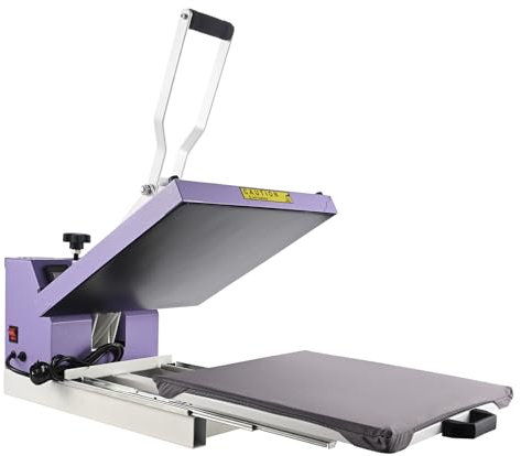 ColorSub Digitale Sublimationsmaschine, 38 x 38 cm (15 x 15), Hitzepresse，Gleit-Thermopresse, geeignet für T-Shirts, Taschen, Kissen, Puzzles, Kleidung,HTV-Vinyl-Projekte 1600 W