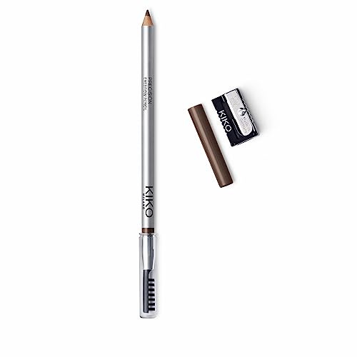KIKO Milano Precision Eyebrow Pencil 04, Matita Per Sopracciglia Con Formula Rigida Di Microprecisione E Pettine Separatore