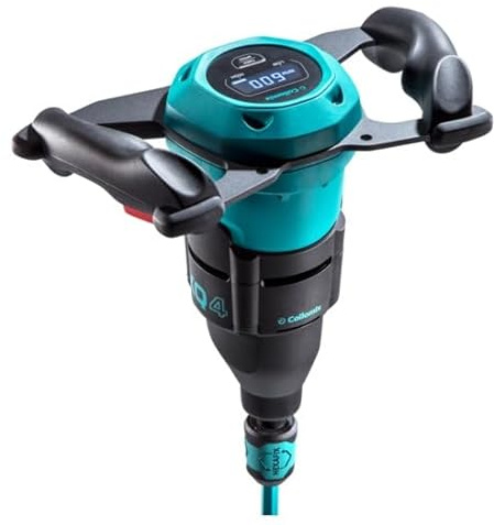 Collomix 29103 XQ4 HF (utan omrörare, 1 500 W, 230 V, blandningsmängd 65 l, 3 nivåer, rotationshastighet upp till 700 varv/min, handmixer, blandningsanordning)