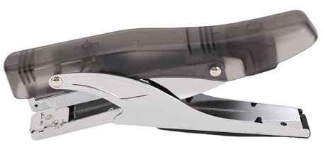 Heavy Duty Stapler, Large Capacity Staple Slot Compact and Portable Design Metal Handheld Stapler for Desk Home Office Supplies