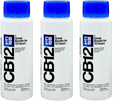 CB12 250ML 3ER-PACK Minze / Menthol Mundwasser