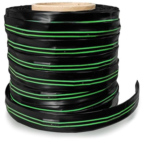 ESTO Manichetta Agricola Gocciolante Passo 20 30 40, Tubo irrigazione a Goccia, Tubo Flessibile Orto Gocciolatore 100 METRI/40