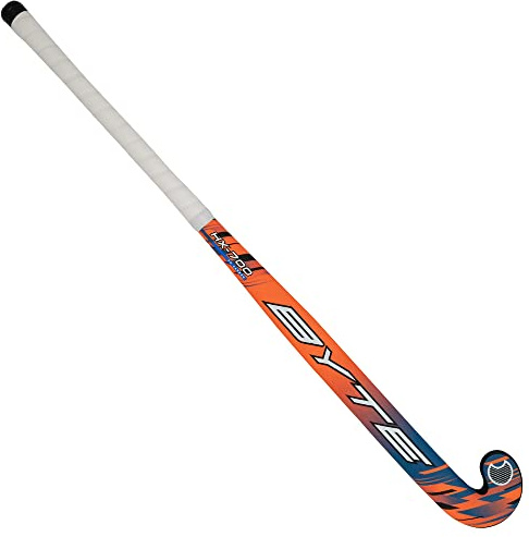 BYTE HX700 OUTDOOR COMPOSITE HOCKEY STICK ORANGE/BLUE (35'' LIGHT)
