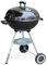 Panana Portable Kettle Charcoal Barbecue, Black Outdoor Picnic Camping Cooking BBQ Grill with Lid and Wheels