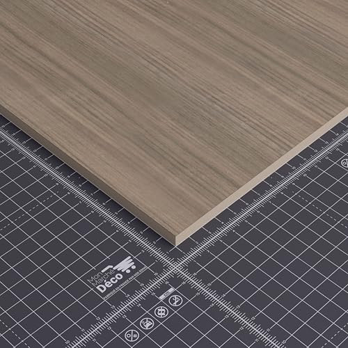 Panneau MDF Plaqué - Noyer d'Amérique - 60 x 120 cm