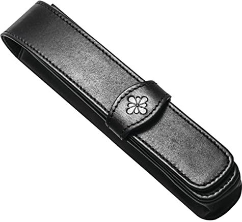 DIPLOMAT - D41000001 - Lederhülle 1 Stifte - Schick und Elegant - Langlebig - Schwarz
