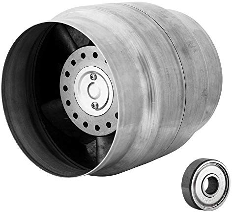 Duct Fan Duct Fan axial for Ventilation and Ventilation with an air Flow Rate of up to 150 and 205 m3/h. Compatible with Ventilation Pipes with diameters of 100 mm and 120 mm. Made in The EU.