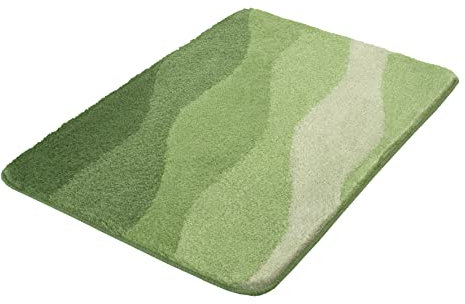 Kleine Wolke Badteppich Malena, Farbe: Minze, Material: 100% Polyacryl, Größe: 70x120 cm