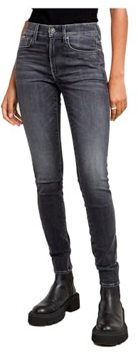G-STAR Damen 3301 Skinny Jeans, Schwarz (Faded Black Magnet D05175-A634-C239), 26W / 32L