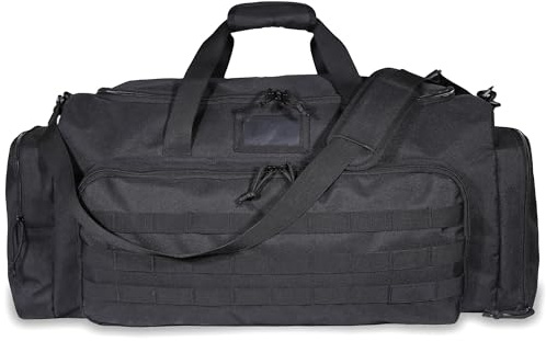 APRILBAY Super Quality - Stor reseväska - 60 l - Sportutrustningsväska för skidor och utrustning - Mycket slitstark och hållbar (60 l), Svart, 68.5 cm x 29 cm x 28 cm