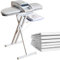 DHMYYXGS Défroisseur Vapeur Professionnel,Grande Presse Vapeur écran Tactile LED,Plusieurs Réglages Tissu Et Fonction Jet Vapeur,Machine à Repasser pour Chemises,Défroisseur Vapeur Intelligent,65cm