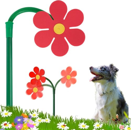 LuWomenre Arroseur Crazy Daisy, Crazy Daisy Sprinkler, Arroseur de Fleurs Dansantes, Arroseur d'eau de Fleurs,Tapis Rafraichissant Chat Et Chien