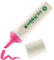 edding 24 EcoLine Textmarker - pink - 1 Textmarker - Keilspitze 2-5 mm - zum unkomplizierten und schnellen Markieren und Hervorheben von Texten und Notizen - nachfüllbar, aus recyclebarem Material