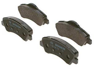 Bosch BP1708 - Brake Pads Car Front Axle - Bosch Quality - Reduced Noise and Dust - ECE-R90 Certified - Copper-Free - 1 Set of 4 Pads
