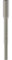 Bosch Accessories 2608690005 Bouterolle d'enfoncement SDS-max 260 x 16,5 mm Gris
