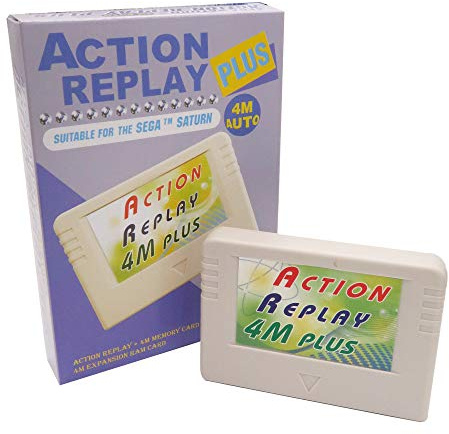 Action Replay 4M Plus - Ultimate enhancement for your Saturn console