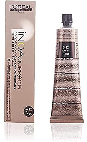 L'Oréal Professionnel INOA Supreme Coloración, Tono 8.32 - 60 gr
