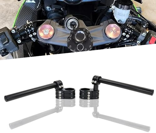 Xitomer Adjustable Motorcycle Handlebar - Clip-On Kit for 2013-2024 MT-07, Universal 41mm Fit