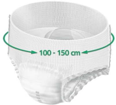 MoliCare Premium Mobile Einweg-Unterhosen: diskrete Anwendung für Damen und Herren mit Inkontinenz, 5 Tropfen, Größe L, 14 Stück