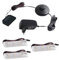 ledomec LED Glasbodenbeleuchtungs Set Mit 1-6 Clips (neutralweiß 4000K, 3er komplettset mit Fußdruckschalter)