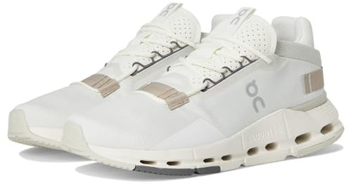 On Cloudnova 2 Herren-Sneaker, Ice/Sand, 43 EU