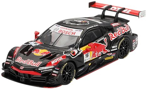 HONDA NSX-GT TEAM RED BULL MOTUL MUGEN N 16 CLASS SUPER GT 2022 TOSHIKI OYU - UKYO SASAHARA BLACK RED YELLOW